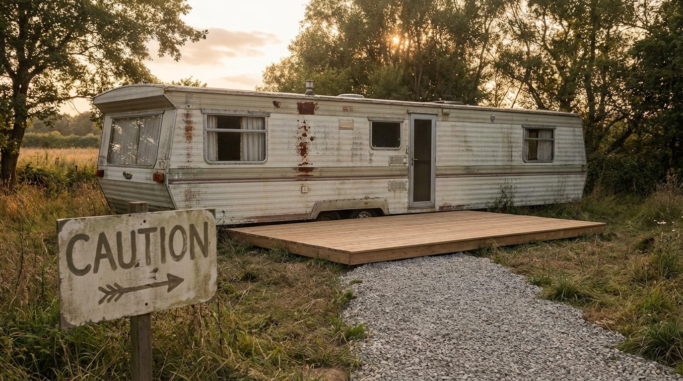 中古トレーラーハウスのデメリットと注意点