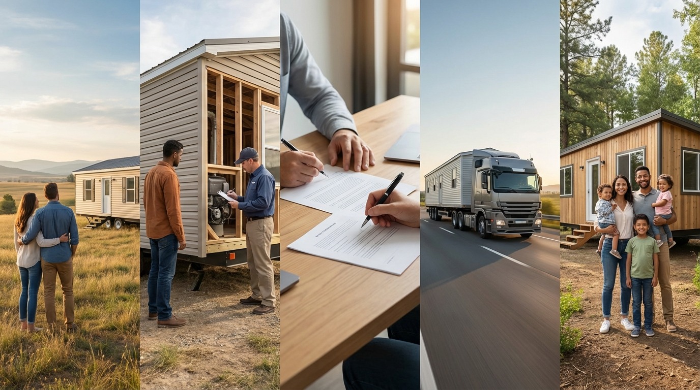 中古トレーラーハウス購入の流れ【5ステップ】