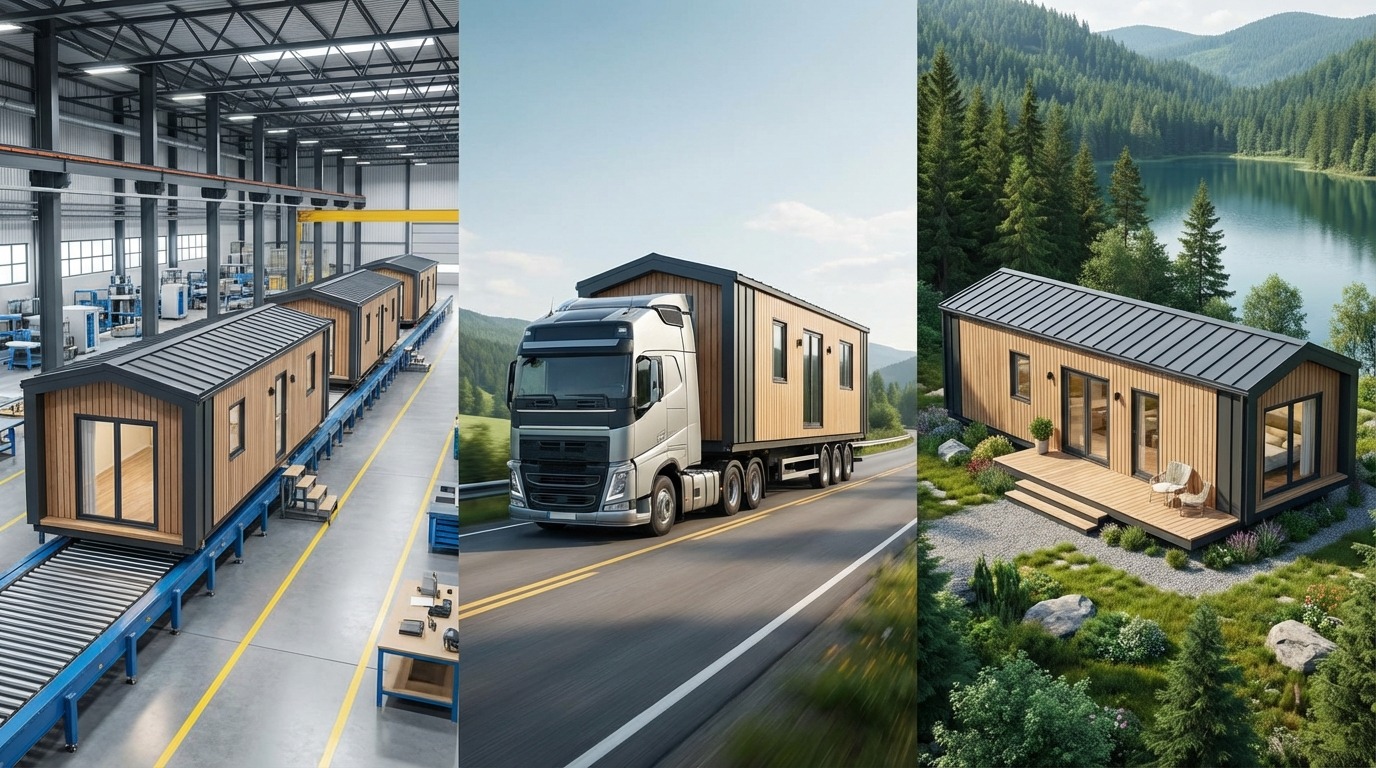 トレーラーハウス デベロップメントの強み|製造から設置までワンストップ対応