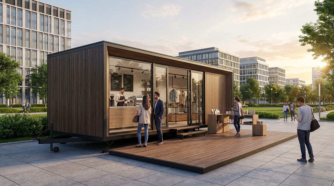 ルクラのトレーラーハウスが事業用途で選ばれる理由