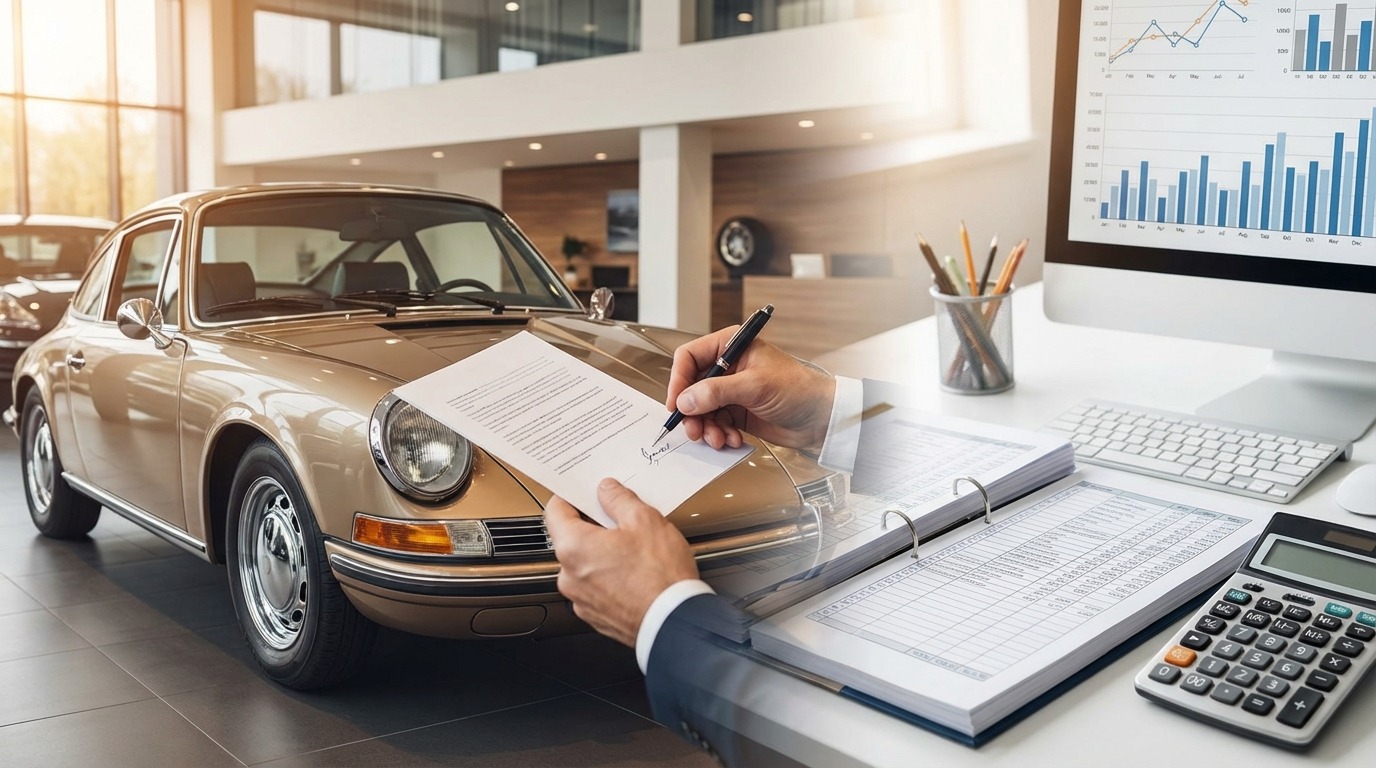 中古車購入時・決算時の仕訳と勘定科目