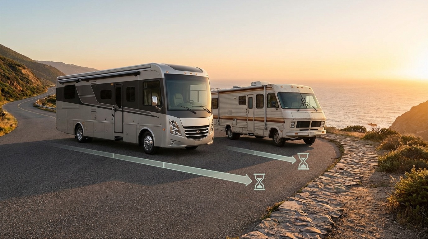 【結論】キャンピングカーの減価償却は新車4年・中古は最短2年