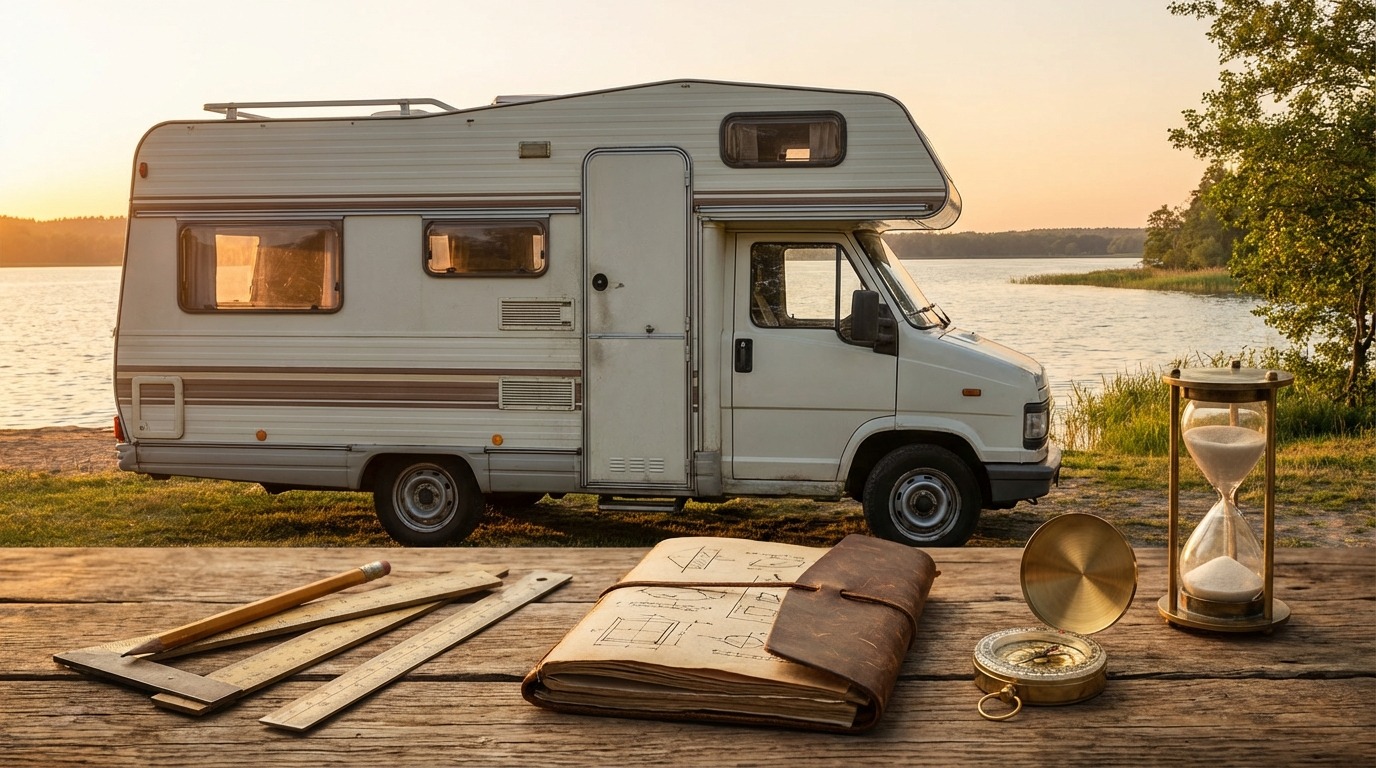 中古キャンピングカーの耐用年数｜簡便法の計算方法