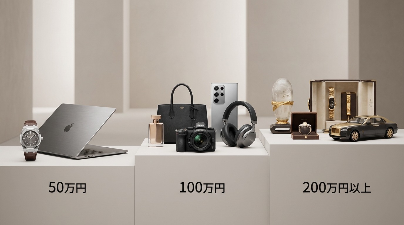 【価格帯別比較】50万円・100万円・200万円以上で何が違う？