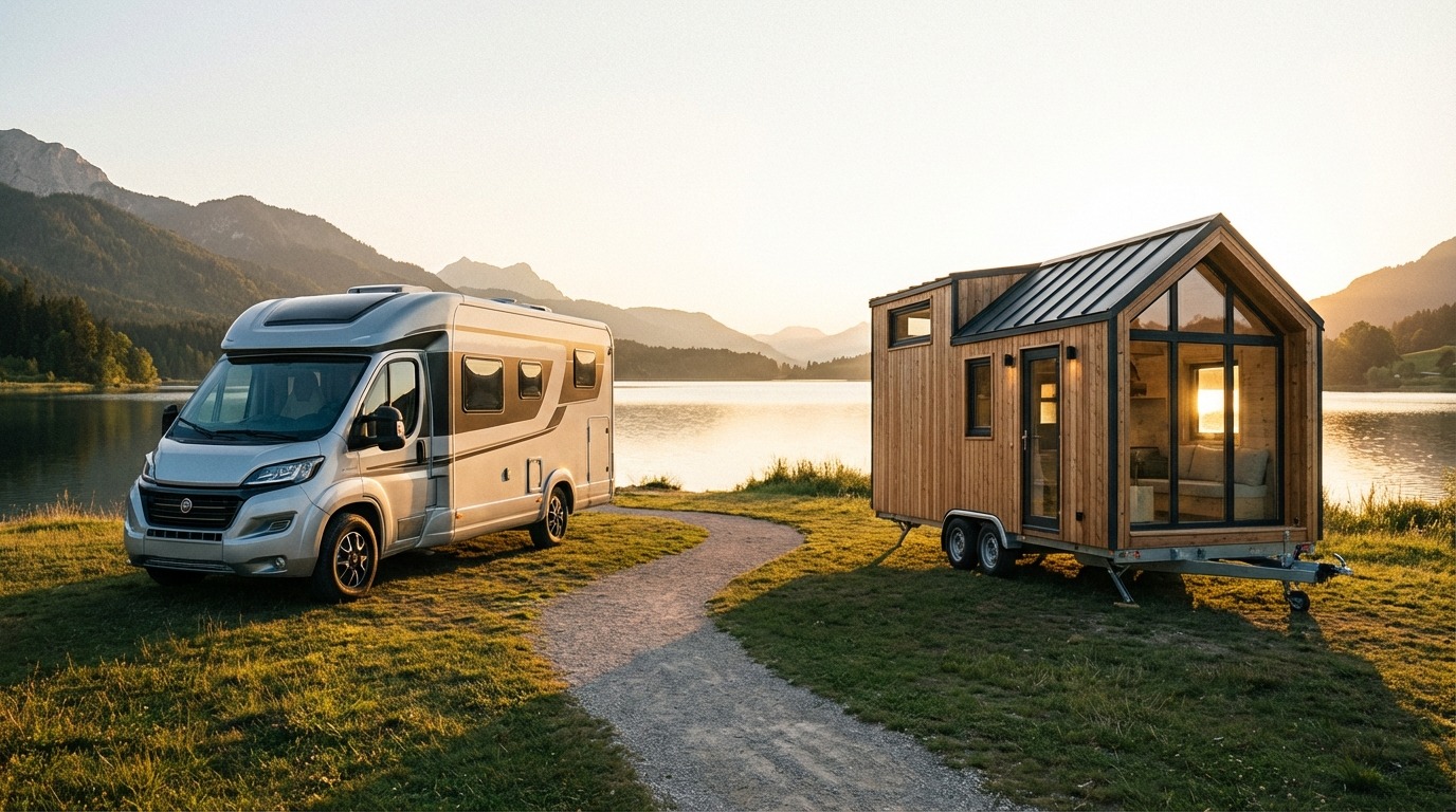 キャンピングカー以外の選択肢｜トレーラーハウスとの比較
