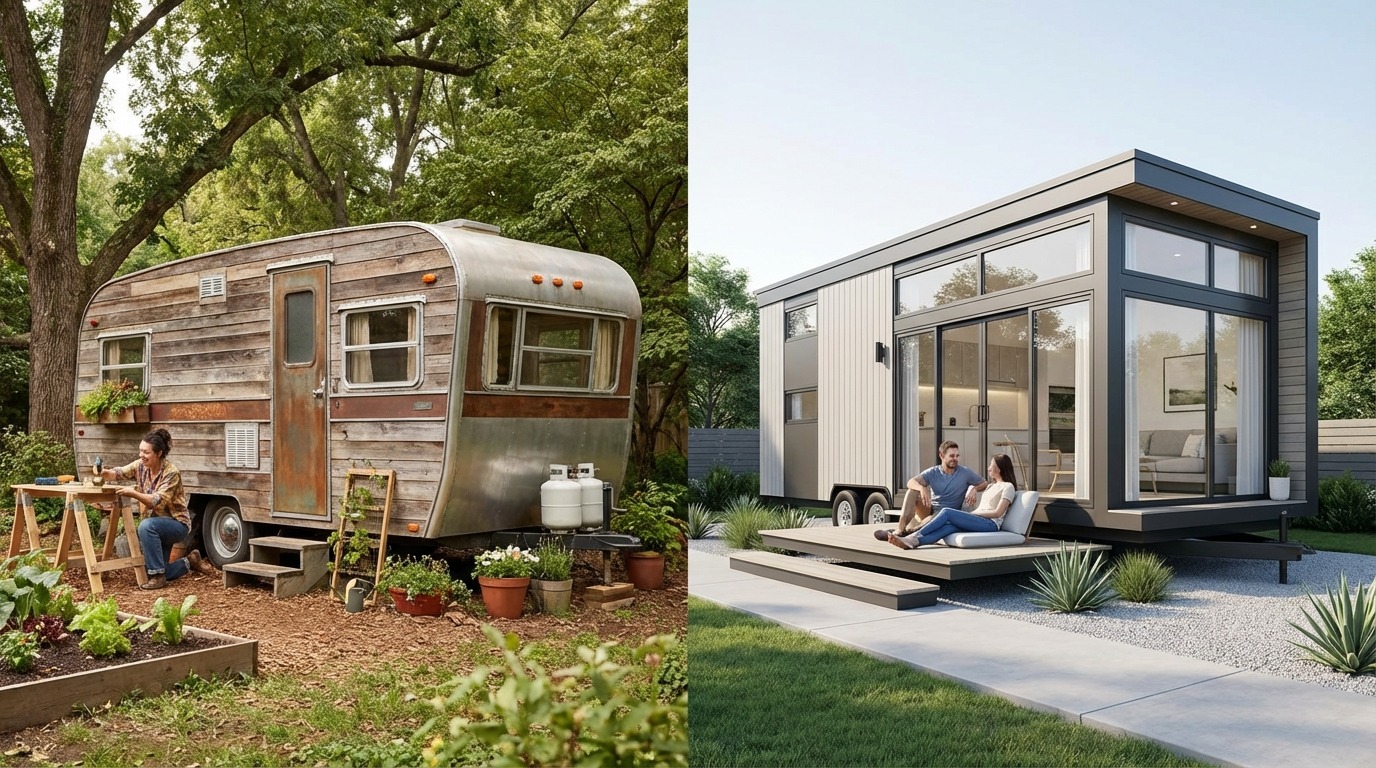 中古トレーラーハウスvs新品|100万円台の中古を選ぶべき人とは