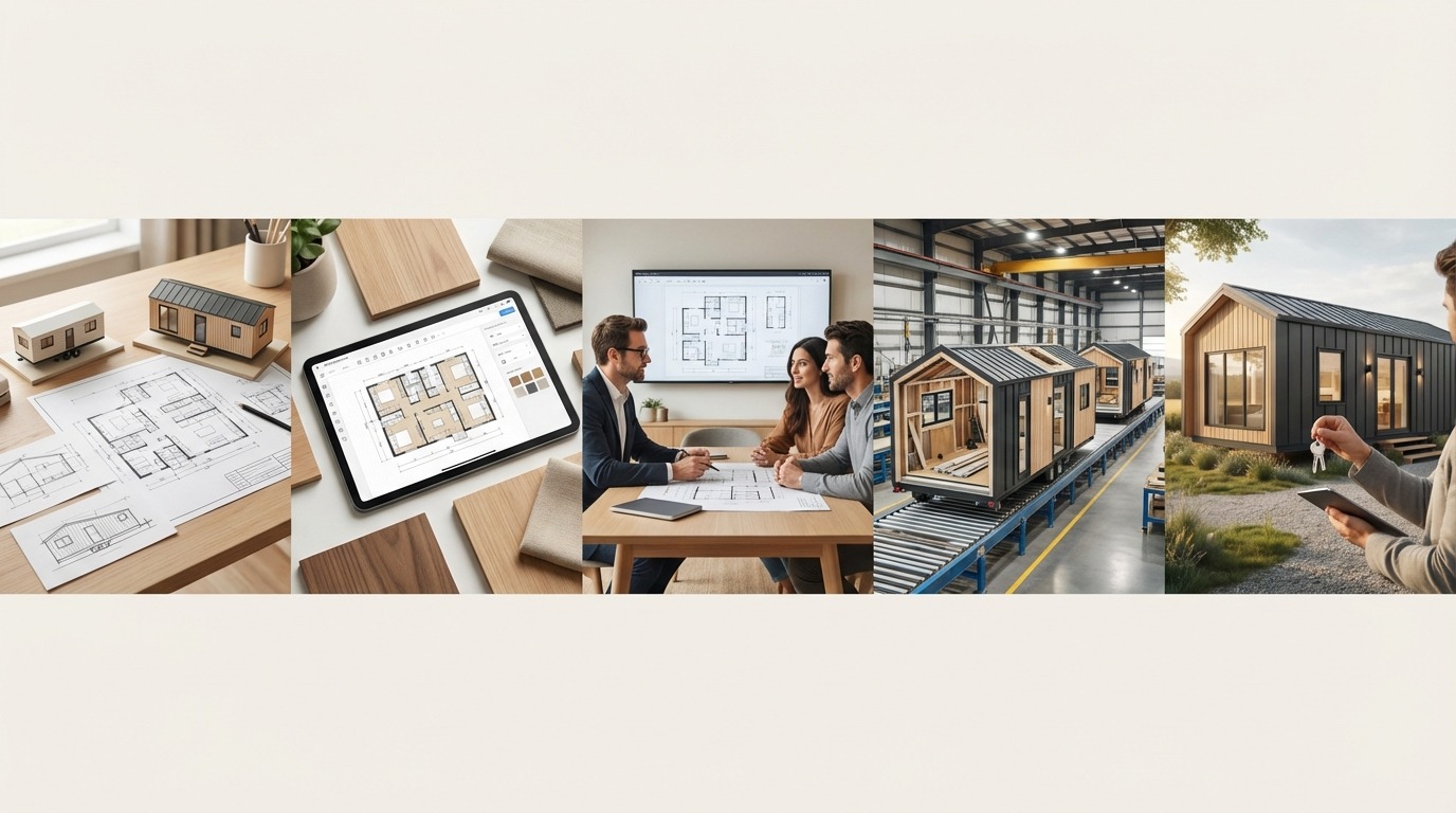 トレーラーハウスの間取り決定から発注までの5ステップ