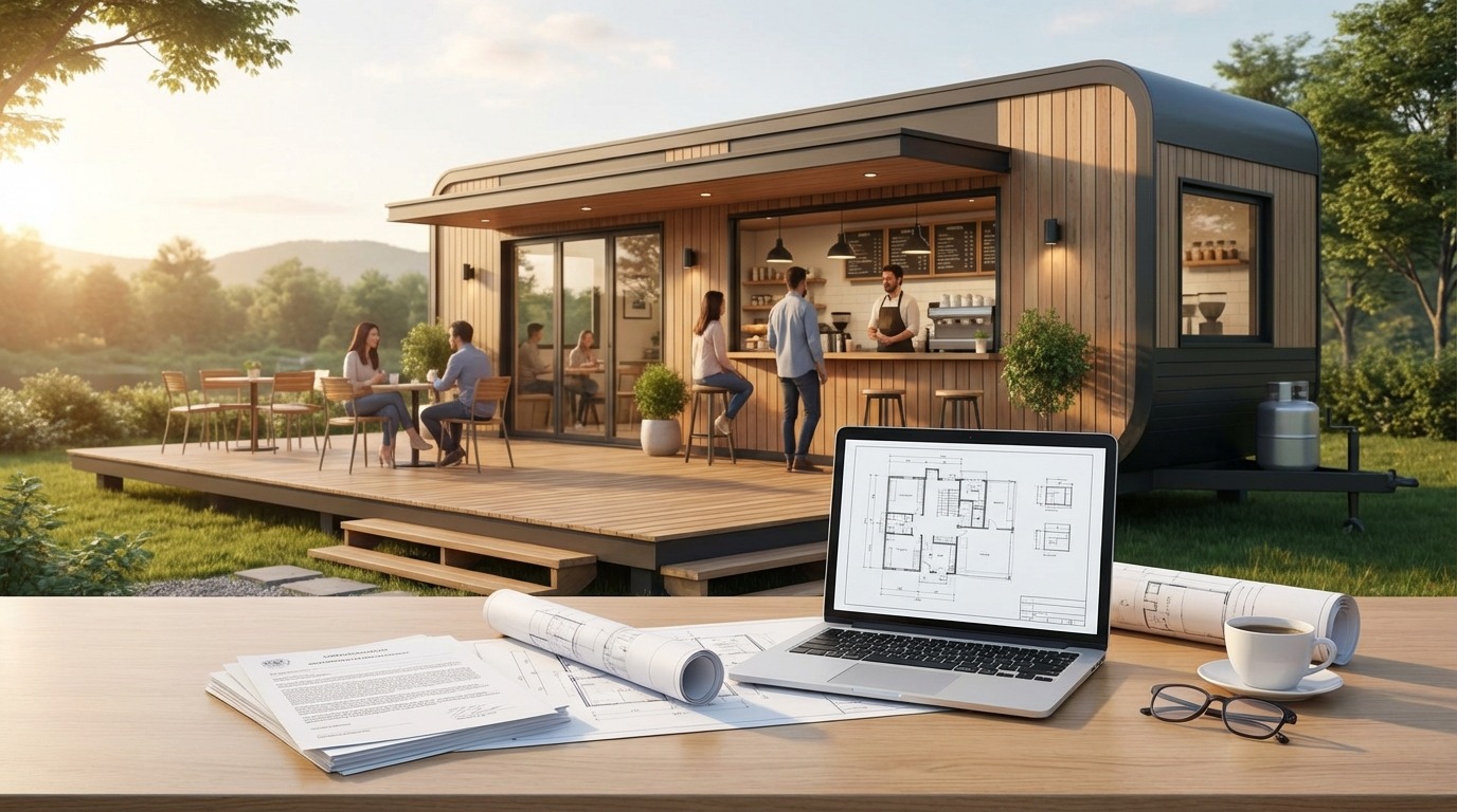 トレーラーハウスカフェに必要な許可と手続き