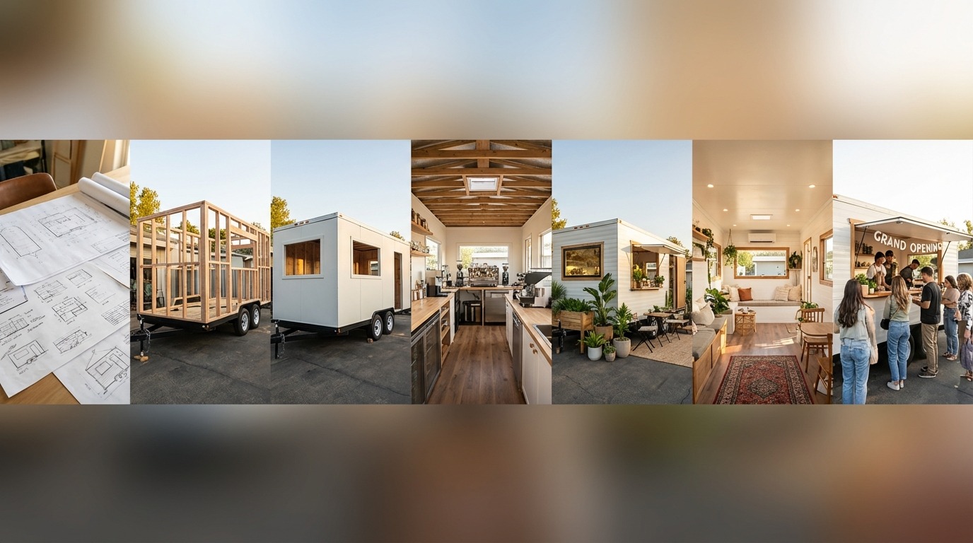 トレーラーハウスカフェ開業までの6ステップ