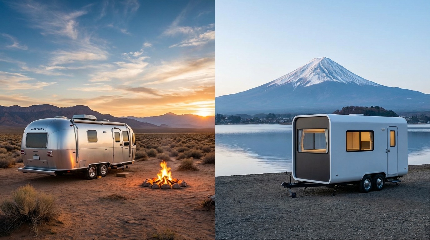 アメリカのトレーラーハウス文化と日本製との決定的な違い