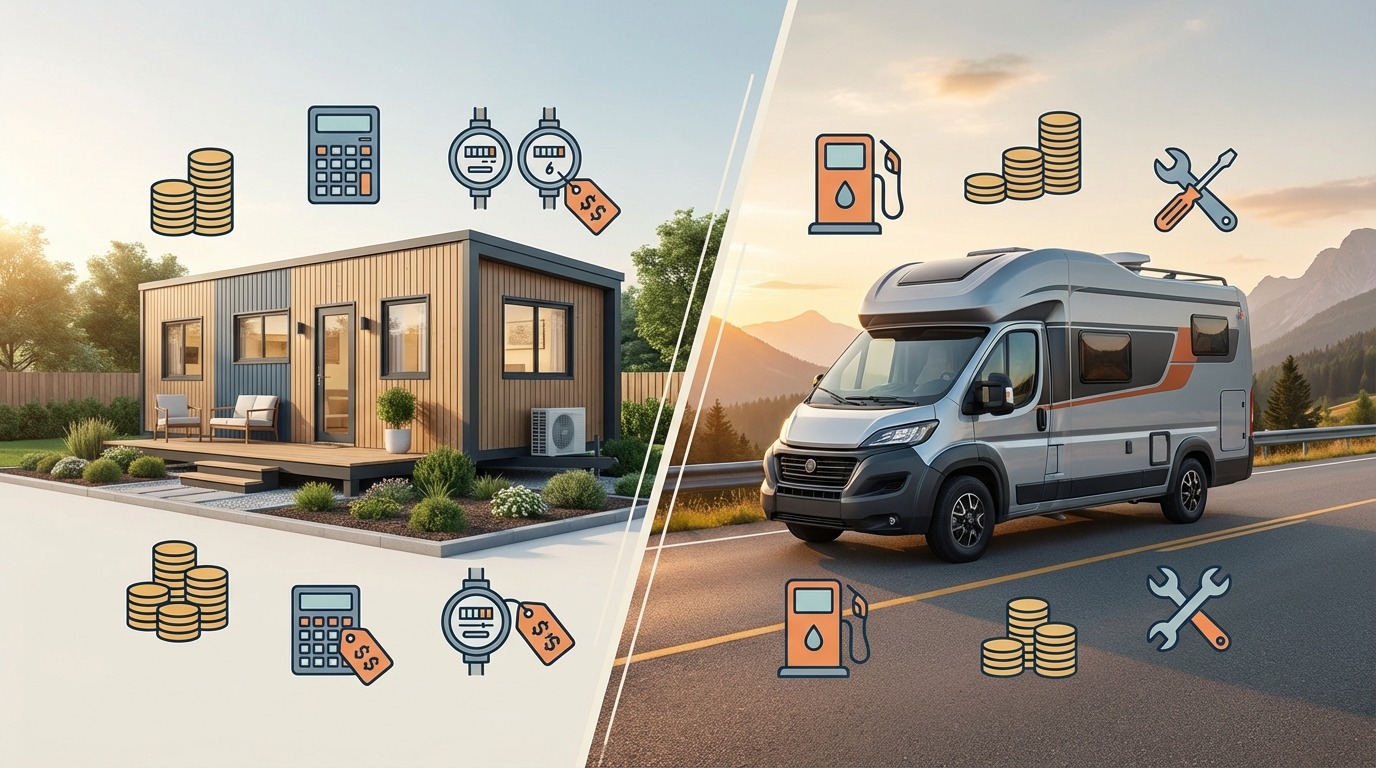 トレーラーハウスとキャンピングカーの費用を徹底比較