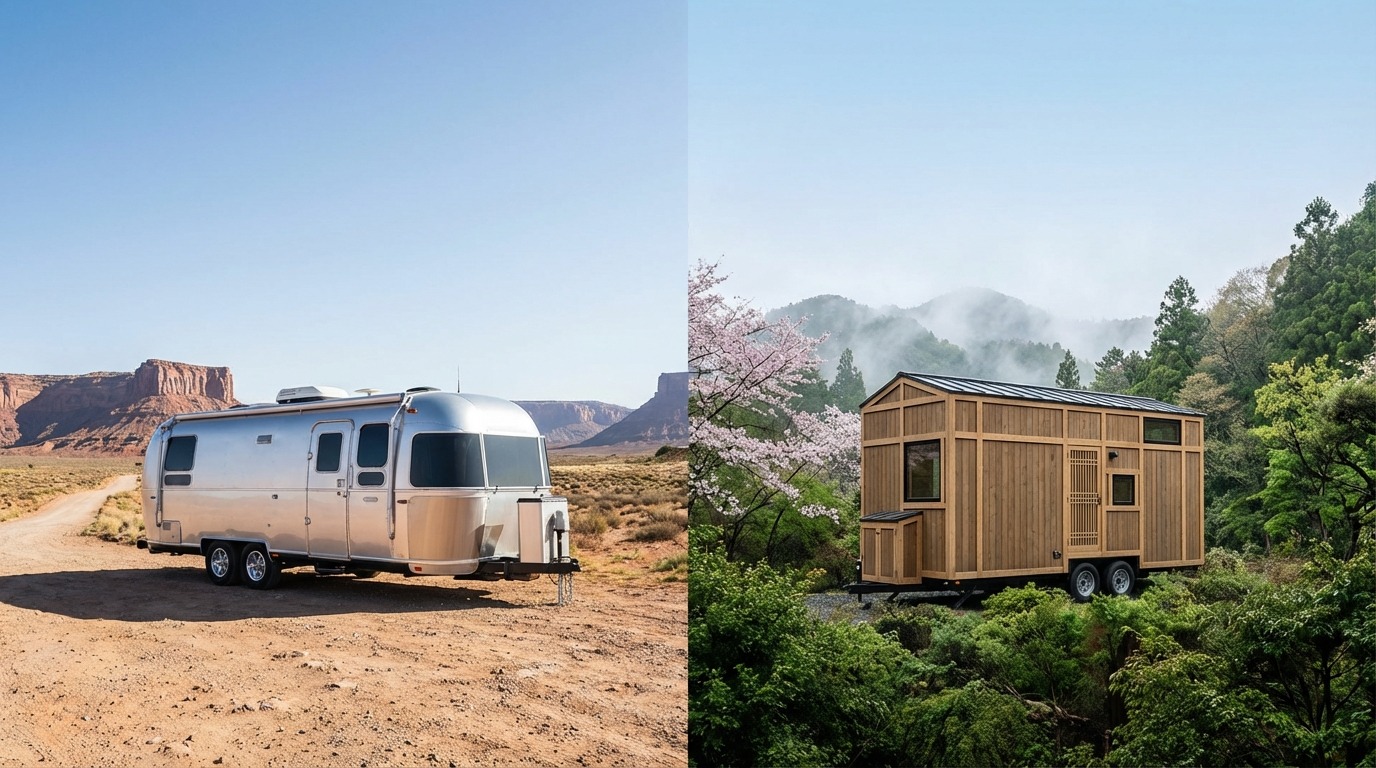 アメリカントレーラーハウスと国産の違い【比較表付き】