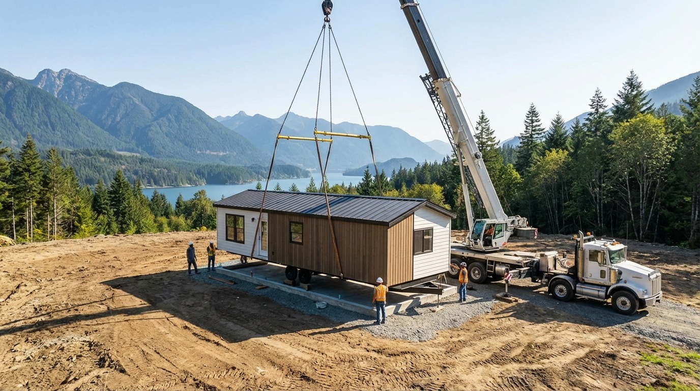 アメリカントレーラーハウスの購入方法と設置までの流れ