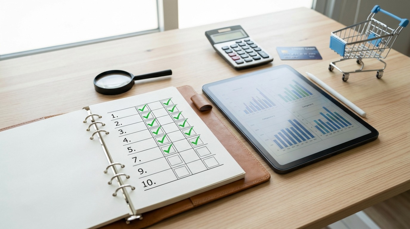 購入前チェックリスト：失敗しないための10項目