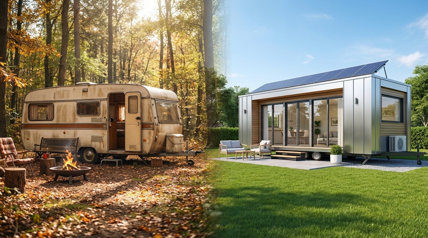 中古トレーラーハウスのメリット・デメリットと新品との比較