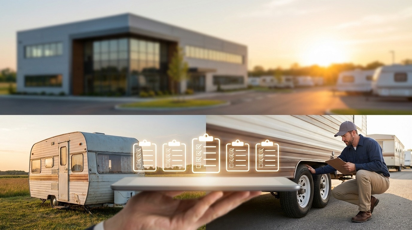 中古トレーラーハウスの業者選びで失敗しない5つのチェックポイント