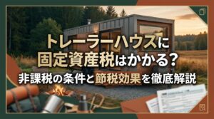 トレーラーハウスに固定資産税はかかる？非課税の条件と節税効果を徹底解説