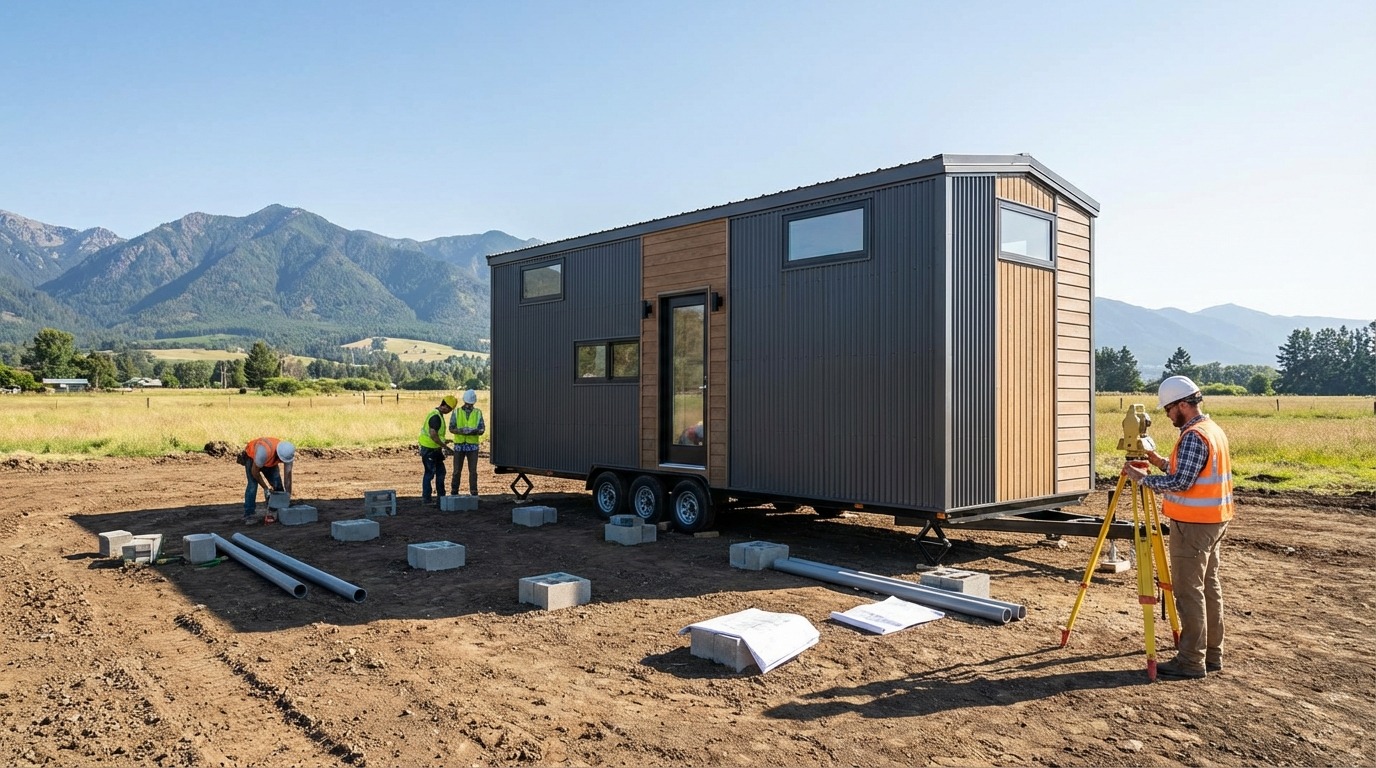 トレーラーハウスの固定資産税を非課税にするための設置前準備