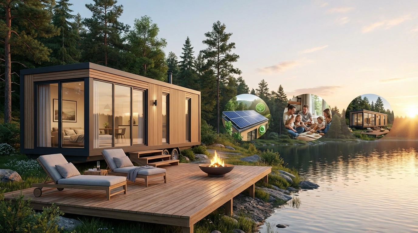 キャンプ場にトレーラーハウスを設置する3つのメリット