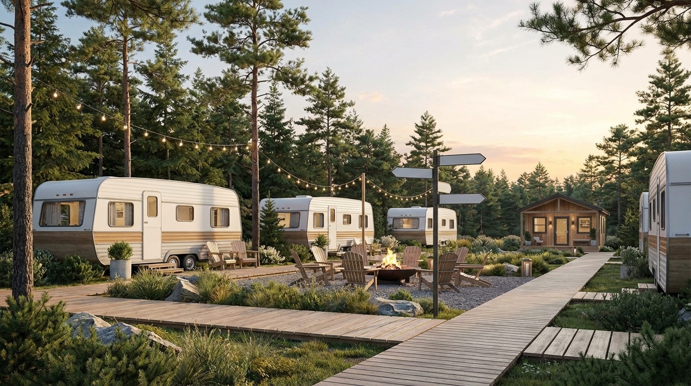 トレーラーハウスでキャンプ場を開業する5ステップ