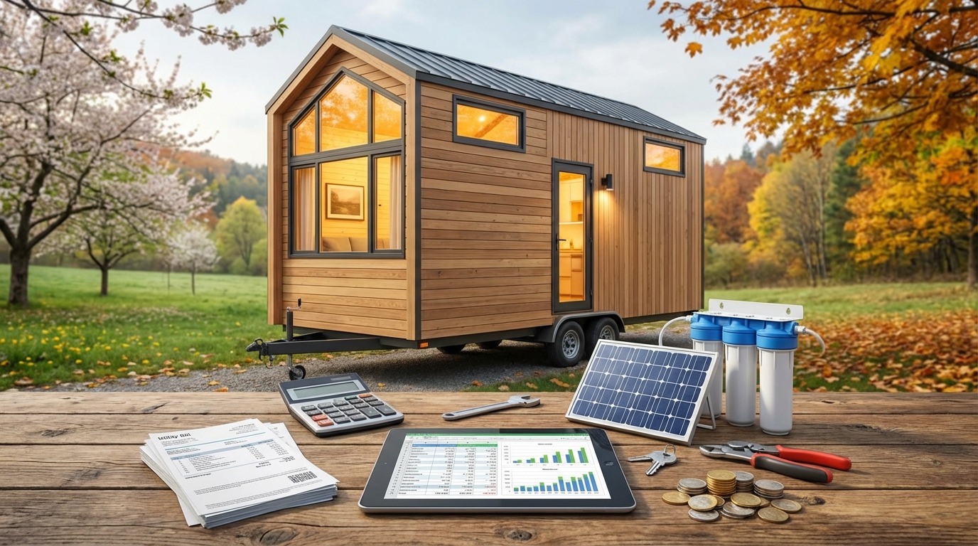 トレーラーハウスの維持費・ランニングコストを年間試算