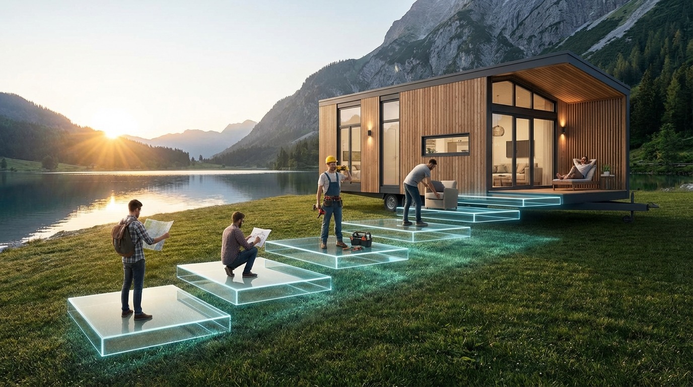 トレーラーハウス投資の始め方【5ステップ】