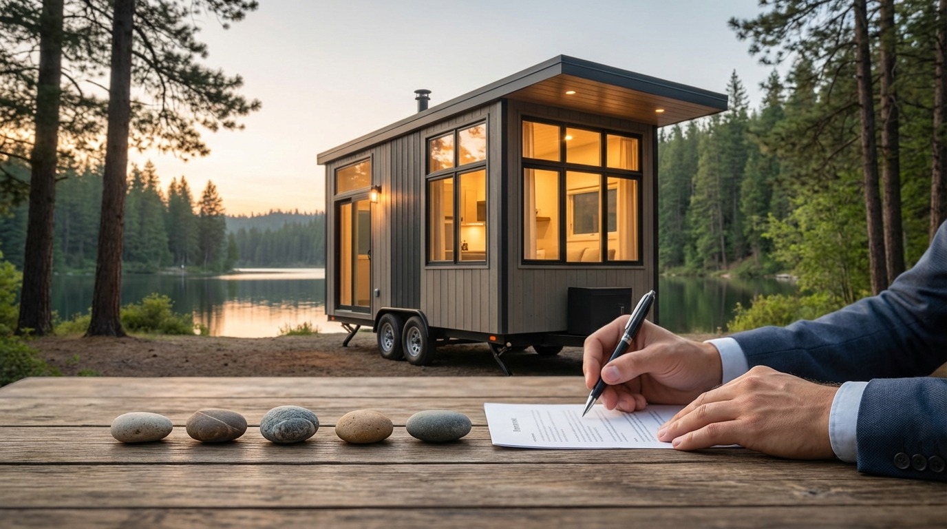 トレーラーハウスのレンタル契約前に確認すべき5つのポイント