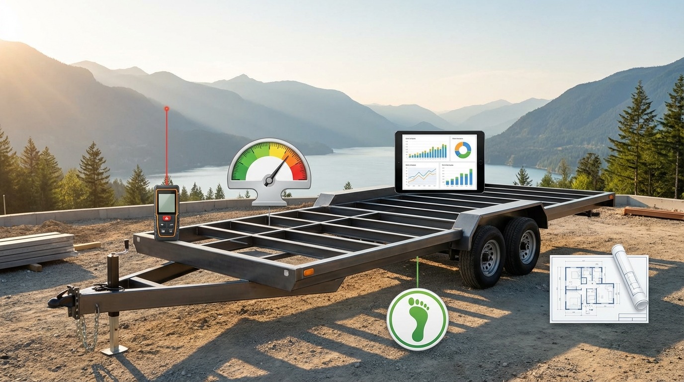 トレーラーハウスのシャーシ選びで失敗しない5つの評価軸