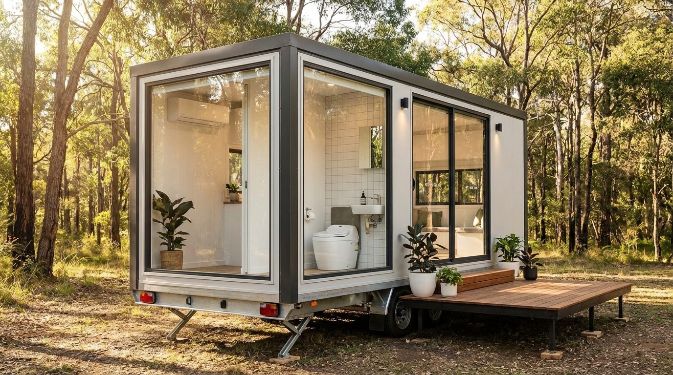 トレーラーハウスにトイレは設置できる？結論と基本条件