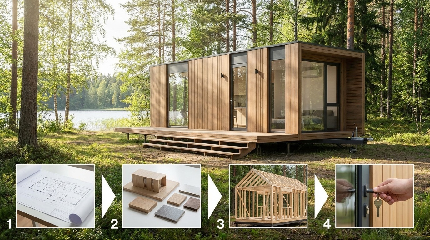 無印テイストのトレーラーハウスを購入する4つのステップ