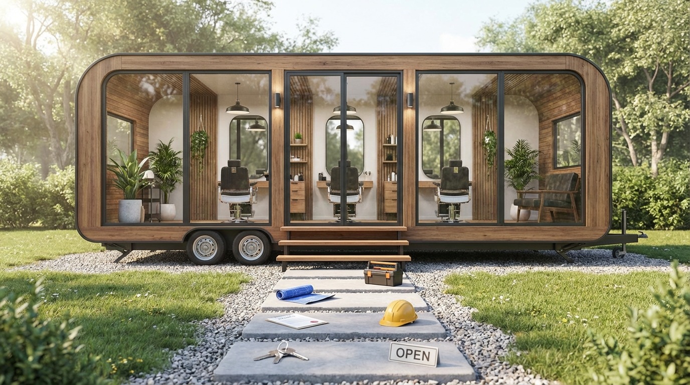 トレーラーハウス美容室の開業手順6ステップ