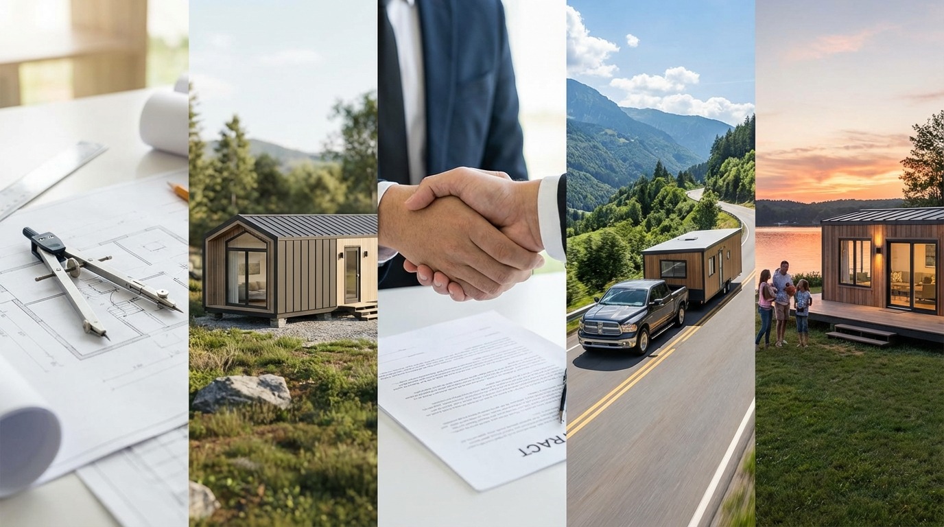 トレーラーハウス購入の流れ【5ステップで解説】