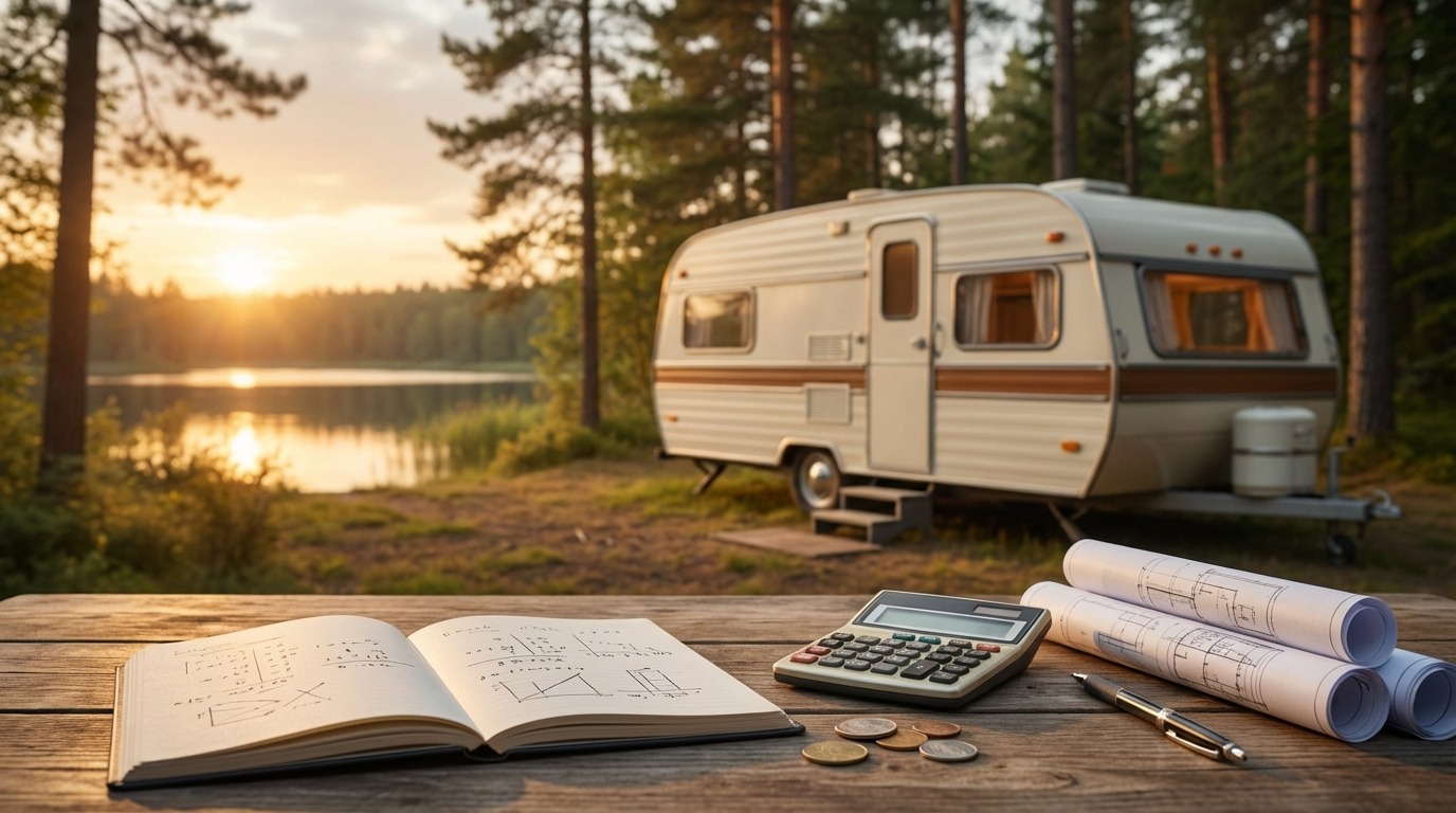 中古トレーラーハウス別荘の価格相場と費用内訳