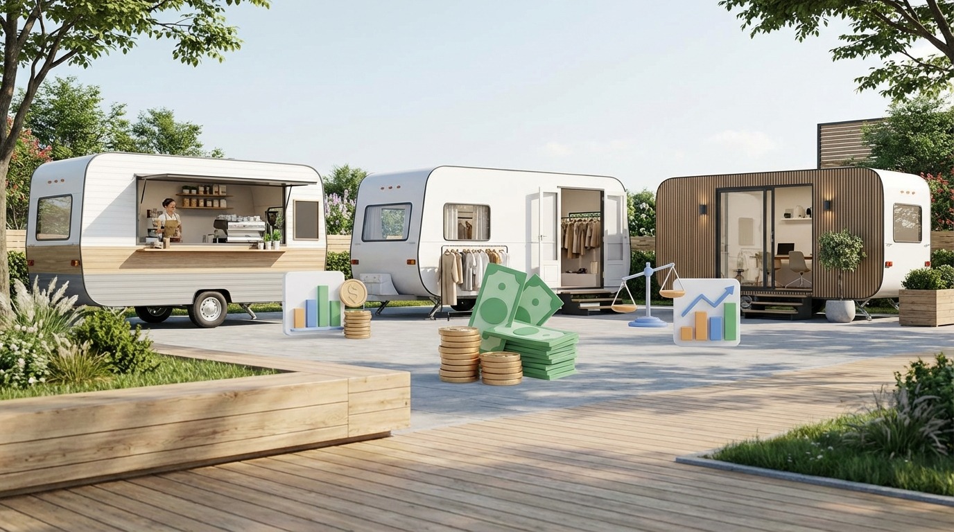 トレーラーハウス店舗の費用相場【価格早見表】