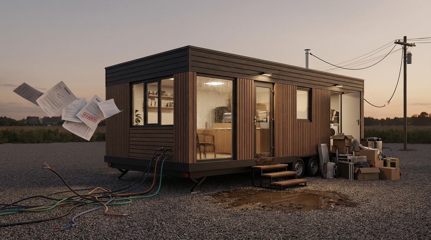 トレーラーハウス店舗の4つのデメリット・注意点